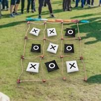 Tic TAC Toe Game Outdoor Strategy XO Chess for Adult Families Kids