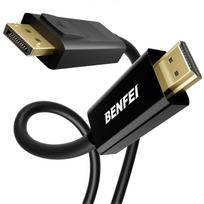 4K DisplayPort to HDMI 1.8M Cable, DisplayPort to HDMI Uni-Direction Cable