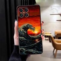 Case for Honor 200 400 Lite X7 X6 Magic5Lite X8 8X 90 X9a 70 X5b Funda Phone Cover Sunset Scenery Honor 8X