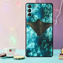 Animal Manta Ray Phone Case For Samsung Galaxy S24 Ultra S20 S21 S22 S23 S25 Ultra S9 S10 Plus S24 FE Cover For Galaxy S9