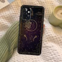 Crescent Moon Sun Case For Samsung Galaxy A16 A33 A36 A56 A26 A15 A55 A53 A35 A22 A32 A52 A54 A34 A14 A05 A06 For Samsung A12