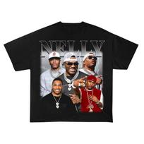 Limited Nelly, Rapper Vintage Unisex T-Shirt S įvairiaspalvis