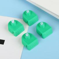 4Pcs For P2S H2D AMS 2 Pro Feed Port Protector 3D Printer Upgrade Accessories Durable And Heat Resistant žalia