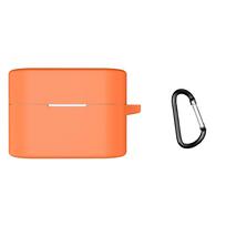 Silicone Earphone Case For Sony WF-1000XM6 Waterproof & Anti-Drop Protective Cover In Multiple Colors Earbuds Protector oranžinė