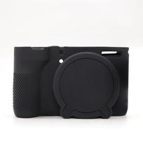 Soft Silicone Protective Case For Canon PowerShot V1 Camera Cover With Precise Cutouts Lightweight Shockproof Skin Black juoda