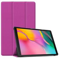 For 2025 Galaxy Tab S10 fe plus tablet protective case s10 leather cover anti-drop shell A9 23 8.7 X110 violetinė