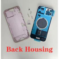 Housing For iPhone 15 Pro Max 14 Plus 16E 16 Plus Battery Cover+Middle Frame Chassis+with Side Buttons+SIM Tray+Back Cover+Frame 14 juoda
