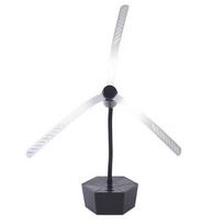 USB įkraunamas vabzdžius atbaidantis ventiliatorius Gali atbaidyti muses Skraidantys ventiliatoriai maistui Musės atbaidantis ventiliatorius BBQ Two-blade/Style 1