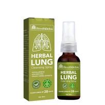 „Breath Cleaning“ žolelių kūno valymo purškalas natūraliai valo ir detoksikuoja kosulį bei mažina gleives 30 ml balta