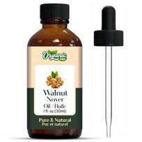 Ekologiškas Zing graikinis riešutas (Juglans Regia) Aliejus | Grynas ir natūralus bazinis aliejus odos ir plaukų priežiūrai - 30ml/1.01fl oz
