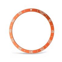 Bezel Ring For Samsung galaxy Watch Ultra 2025 Metal Scale Rotation Circle New For Galaxy Watch 7 Ultra 47mm Protective Ring Watch Ultra 47mm oranžinė