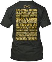 Fiddlers Green Cavalry Scout Recon Tee T-shirt Made in the USA Size S to 5XL S