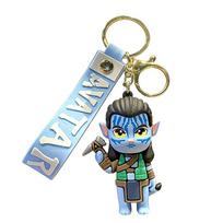 New Avatar Anime Keychain Cartoon Silicone Figure Doll Keyring Backpack Bag Car Pendant Kids Fans Gifts 3D 2 Carry Mini Lightweight Portable Cute