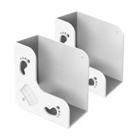 Universal Electronic Scale Wall Mount Storage Rack With Adhesive Installation And Nonslip Surfaces for Home balta
