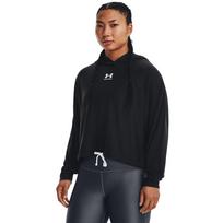 Under Armour Rival Terry Oversized Hd Black - Dydis S (1376992-001 Džemperiai)