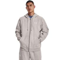 Under Armour Essential Fleece Fz Hood Ghost Gray Medium Heather - Dydis L (1373881-592 Džemperiai)