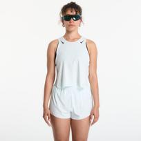 Nike AeroSwift Women's Dri-FIT ADV Cropped Running Tank Top Barely Green/ Black - Dydis M (FN2713-394 Marškinėliai)