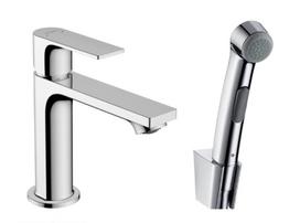 Bidė dušelio komplektas Hansgrohe Rebris E, chromo sp.