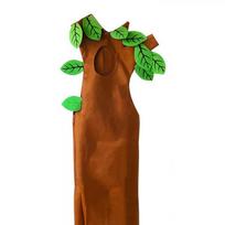 Creative ' Style Tree Costume Realistic Lightweight Stage Performance Clothing Breathable Children Costume Birthday Decorative XS（old）