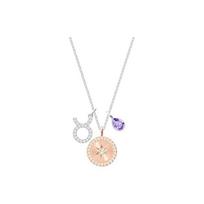 Swarovski Zodiako serijos pakabukas Jautis Violetinis karoliai Moteriški karoliai 5349223 Box (Random Color)