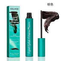Waterproof Brown Mascara Cream - Long-Lasting Curl, No Smudging, Gentle for Sensitive Eyes, Clump-Free, Easy Application for Natural, All-Day Lash Lif