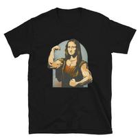 SWOLE Mona Lisa Lifter Bodybuilder T-Shirt S