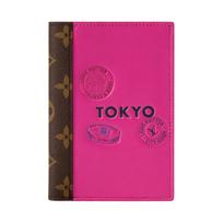 Louis Vuitton Travel In The City Logo Leather Passport Holder Women accessories Brown Pink M29106 Gift Set(Basic Set+Box+Shopping Bag)