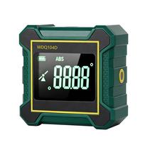 4-Side Magnetic Digital Level Protractor Magnetic Base Laser Angle Gauge  Horizontal Measuring žalia