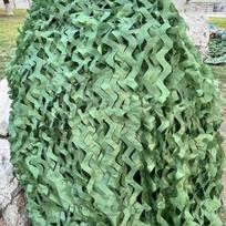 Oxford Cloth Mesh Nets Multi-Size Shade Net Durable Camo Netting  Outdoor Activitie 1.5*2.0m žalia