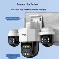 TCL Triple-Lens 360° Outdoor Wi-Fi Security Camera CN plug (adapter included) 64gb talpa spalva