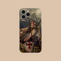 Templar Knights Mobile Phone Case for iPhone 17 16 15 14 13 12 11 X XR XS Air Pro Max Plus Mini Clear Colorful Cover Smartphone iPhone XS Max