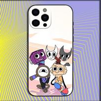 G-Goob D-Dandys World Phone Case For iPhone 16,15,14,13,12,11,Pro,X,XS,Max,XR,Plus,Mini Soft Black Cover iPhone12mini