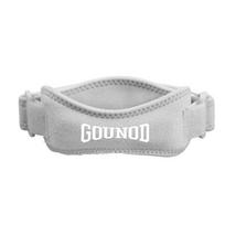 Breathable Knee Pads Patella Strap Adjustable Sport Knee Wrap Knee Patella Support  Tennis Ball šviesiai pilka spalva