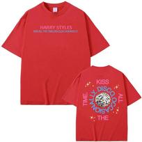 Harry Styles Kiss All The Time Disco Occasionally 2026 Album TShirt Premium Cotton Harajuku Comfortable Women And Unisex Tshirts S