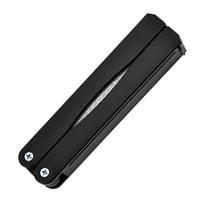 1PC Outdoor Folding Knife Sharpener Portable Knife Sharpener Double Sided Coarse Sharpener Emery Grinding Fish Hook Sharpener