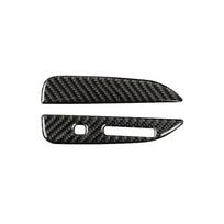 Ford Mustang GT 2015-2021 Priedai Anglies Pluošto Salono Automobilio Pavarų Perjungimo Dėžės Skydelio Dangtelio Apdailos Rėmas Dekoratyvinis Rinkinys Lipdukas Right-hand drive