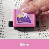 Cartoon Roller Arithmetic Seal Number Children Math Stamp Cute   Primary School Student division