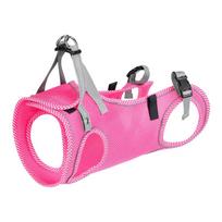 Pet Assistance Chest Strap For Disabled Dogs With Adjustable Tether In Pink Or Blue For Small And Medium Pets S rožinės rožinės spalvos