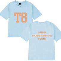 Hot Sale Tate Mcrae T8 Miss Possessive Tour 2025 T Shirts Unisex Women Fashion Y2k short sleeve Tshirt Unisex 100 Cotton clothing S