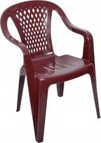 Deimanto bordo plastikinis sodo krėslas
