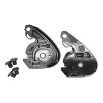 Hjc C10 Šalmui Hjc Hj-34P Shield Pivot Ratchet Gear Plate Kit Juoda
