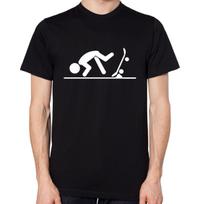 Falling Off A Skateboard T-Shirt S įvairiaspalvis
