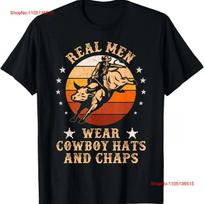 Bull Riders Wear Cowboy Hats And Chaps Rodeo Riding T Shirt  vintage Washed designer clothes Stylish Versatile homme S įvairiaspalvis