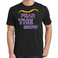 Fear the Brow T-Shirt Lebron Anthony Davis 2536 S įvairiaspalvis