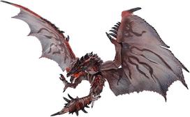 TAMASHII NATIONS MonsterArts Monster Hunter Iceborne Rathalos 400mm ABS PVC Painted Action Figure S.H. World Approx. & ruda
