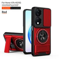 For Honor 90 Smart Case Honor X7B Cover Honor 90 Smart Cases Magsafe Magnetic Fold Holder Military Armor Camera Protection Cover Honor 90 Smart