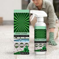 Paving Cleaner Effective Cleaning Spray for Outdoor Surfaces Removes Dirt Grime and Stains Suitable for Patio Driveway and Walkway 120ML 4FL OZ One Size žalia