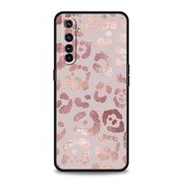 Beautiful Rose gold art Case For Realme 12 11 10 9 8 5G 7 6 GT5 GT3 GT2 Pro C21 C11 C25 C35 For Realme GT Neo 2 3 3T 5 Cover For Realme 6