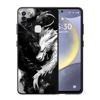 Case for Samsung Galaxy A17 A16 A40 A50 A05 A04 A06 A12 A70 A15 A13 A20 Funda Phone Cover Taiji Dragon Galaxy A70