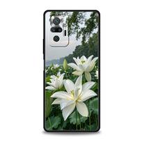 Phone Case For Xiaomi Redmi Note 14 13 12 Pro Plus 5G 9S 9 10 11 4G 14C 13C 12C 10C 9C 9A Soft Cover Realistic Lily Flower Print Redmi Note 13 Pro 5G